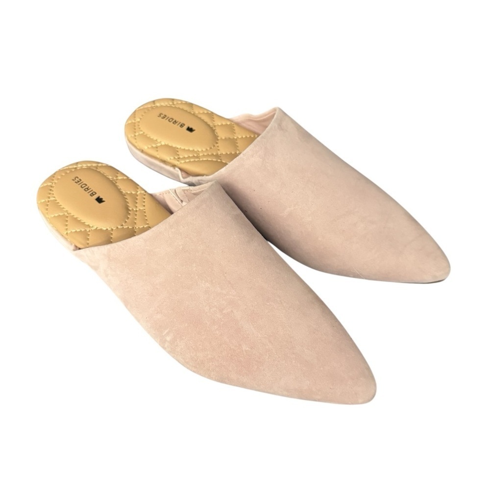 Birdies The Lark Baby Pink pointed-toe mules Size 7